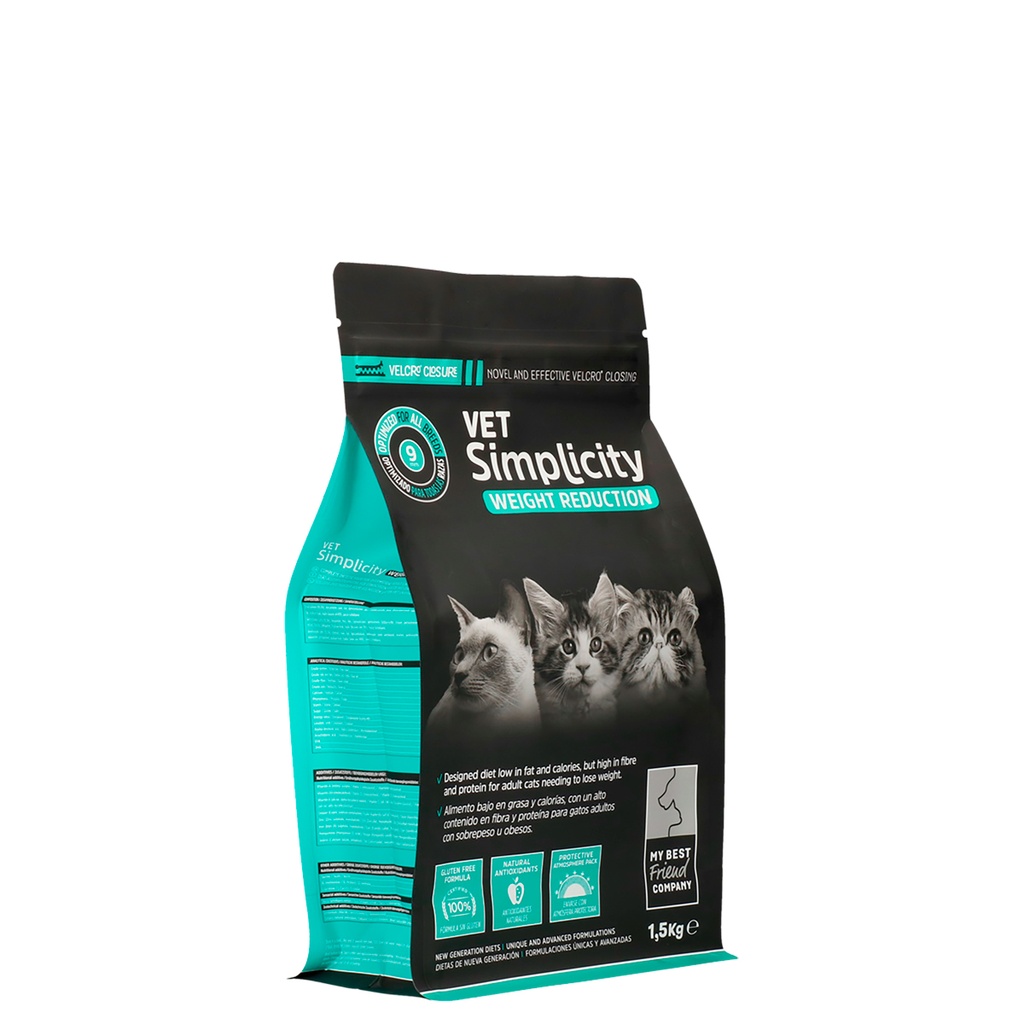 VetSimplicity CAT WEIGHT REDUCTION 3 x 1,5 kg