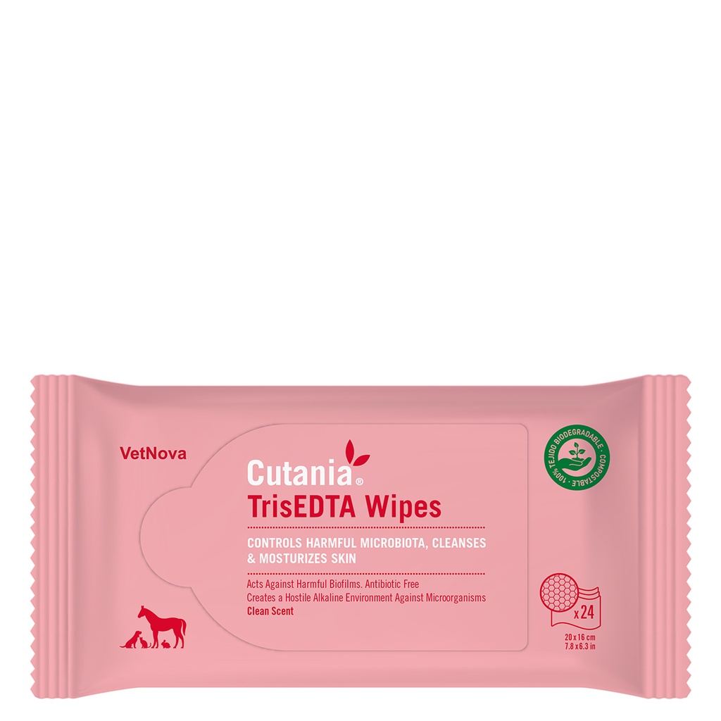 CUTANIA TrisEDTA Wipes 24 st.