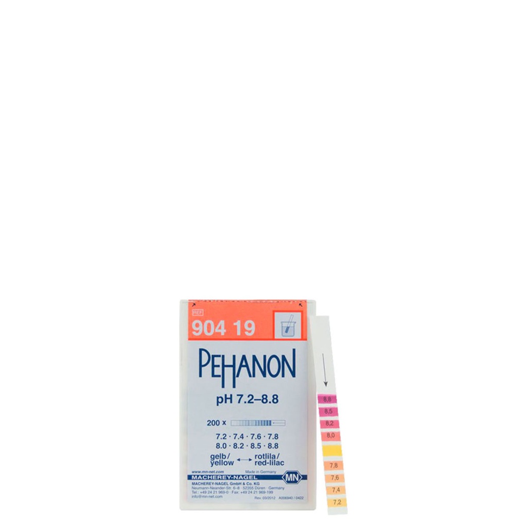 Pehanon pH 7,2 - 8,8 strip - 200 st.