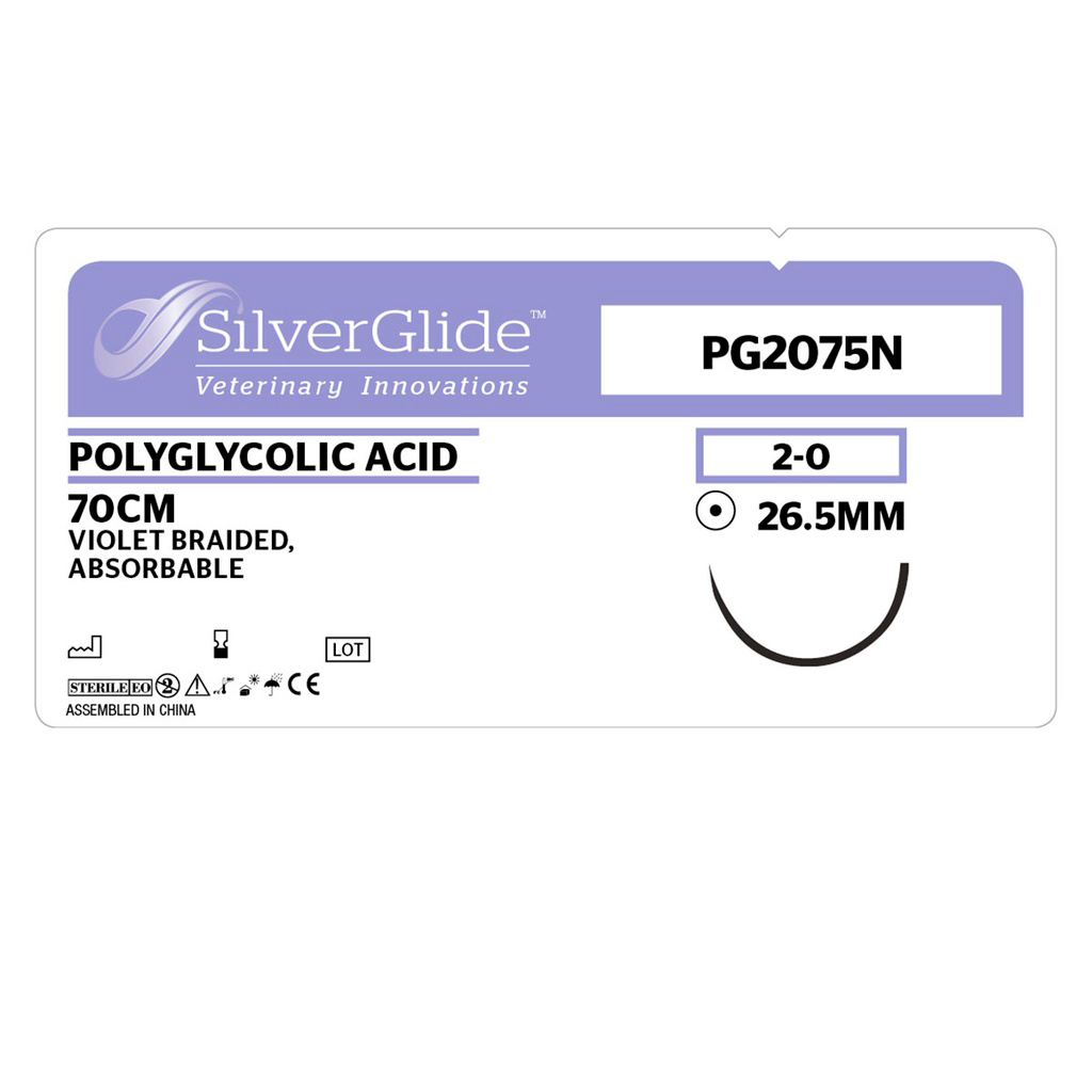 Sutur PG2075N Polyglycolic Acid 12 st.