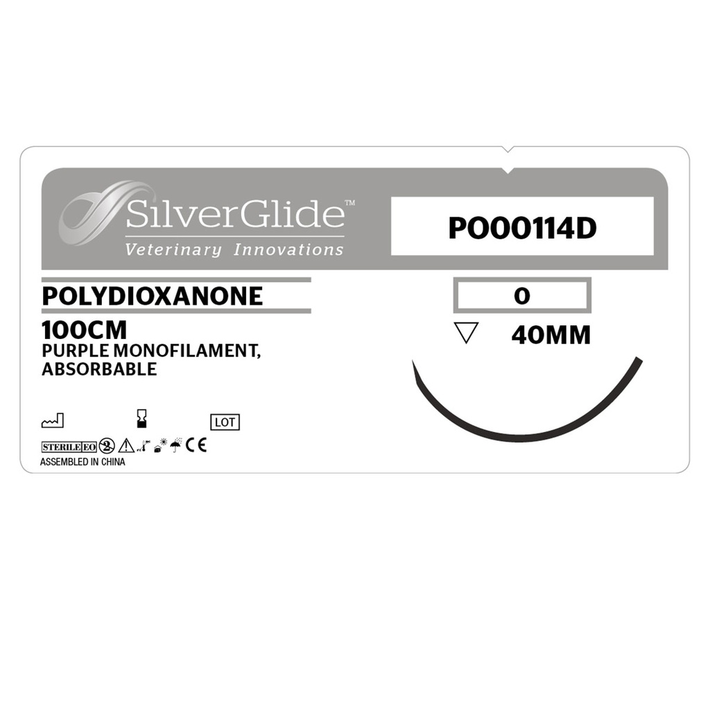 Sutur PO00114D Polydioxanone 36 st.