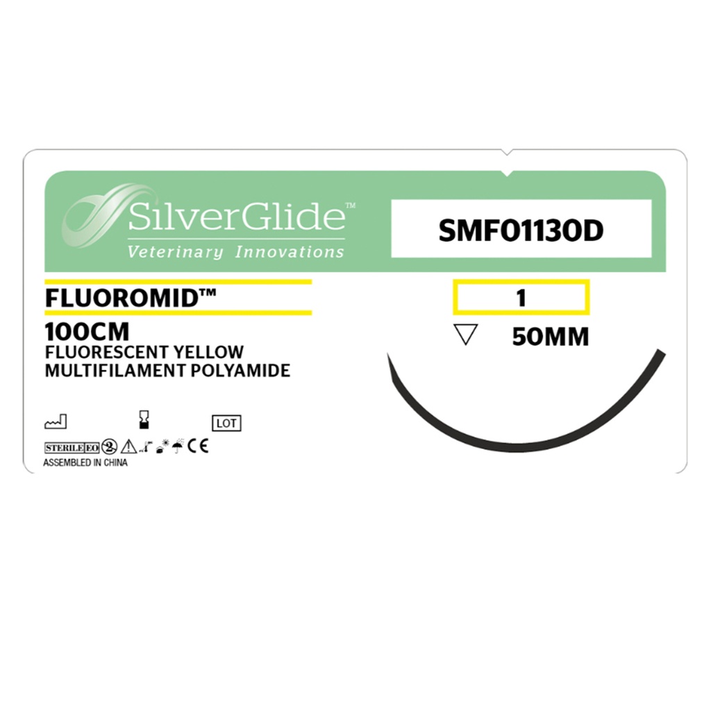 Sutur SMF01130D Fluorescerende Fluomid 36 st.