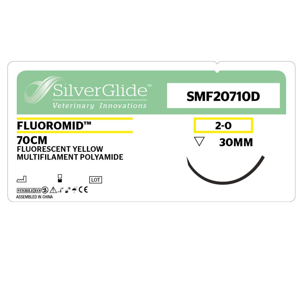 Sutur SMF20710D Fluorescerende Fluomid 36 st.
