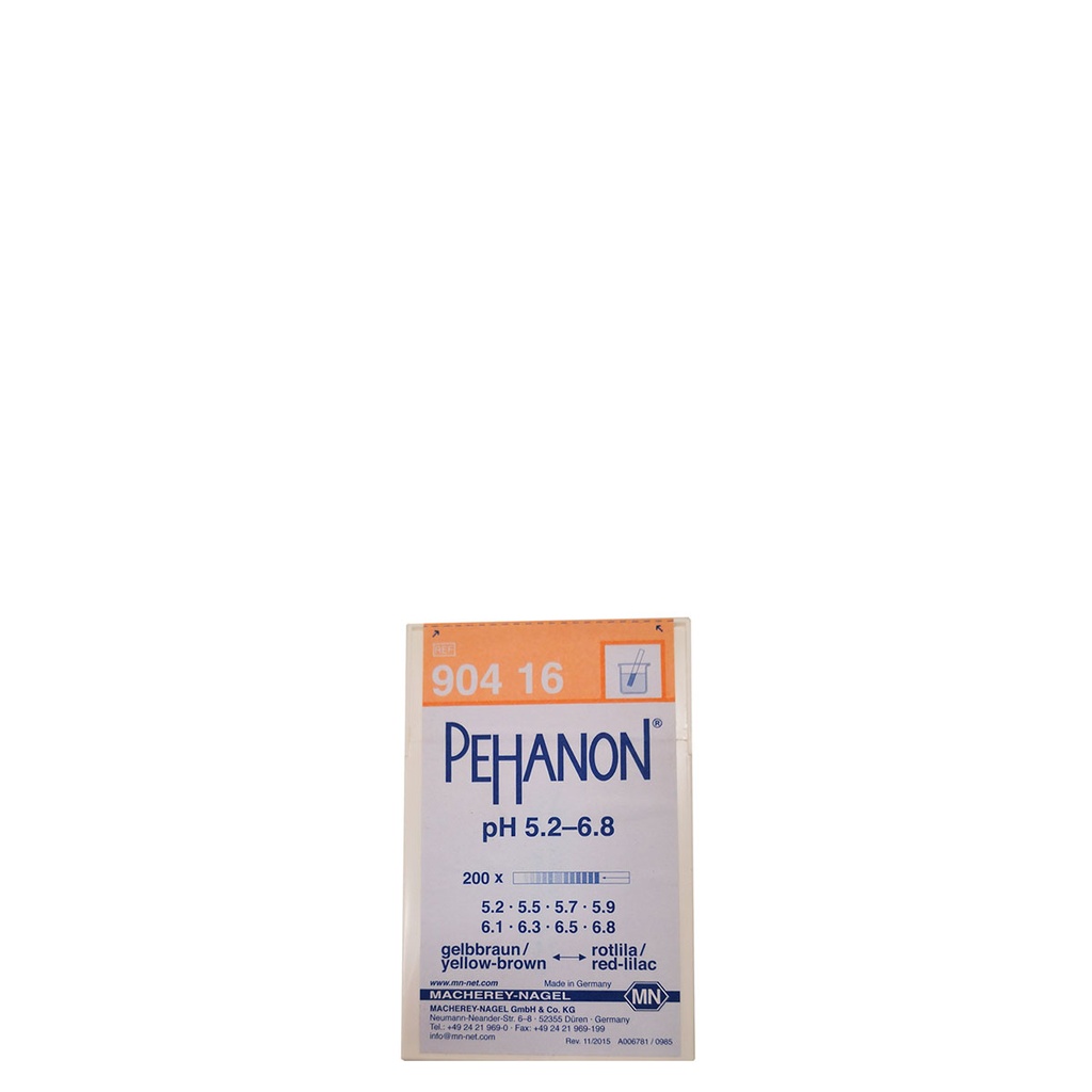 Pehanon pH 5,2 - 6,8 strip - 200 st.