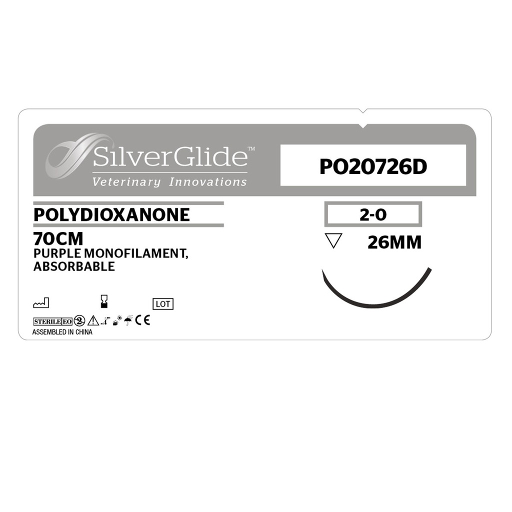 Sutur PO20726D Polydioxanone 36 st.