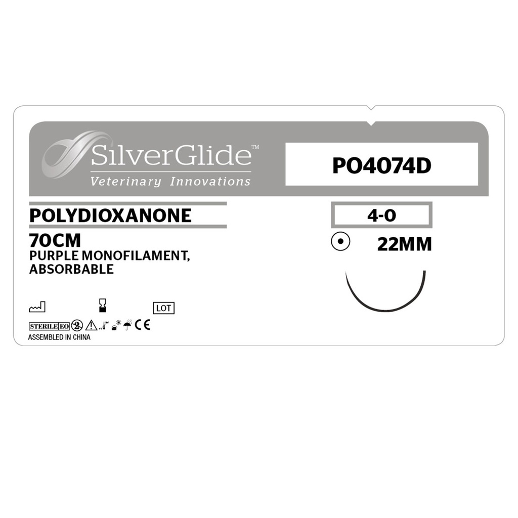 Sutur PO4074D Polydioxanone 36 st.