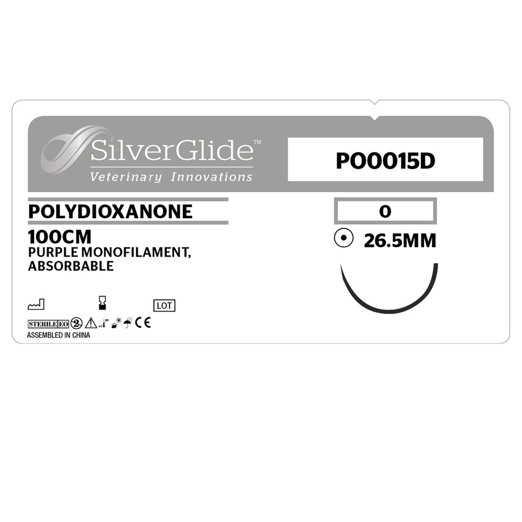 Sutur PO0015D Polydioxanone 36 st.