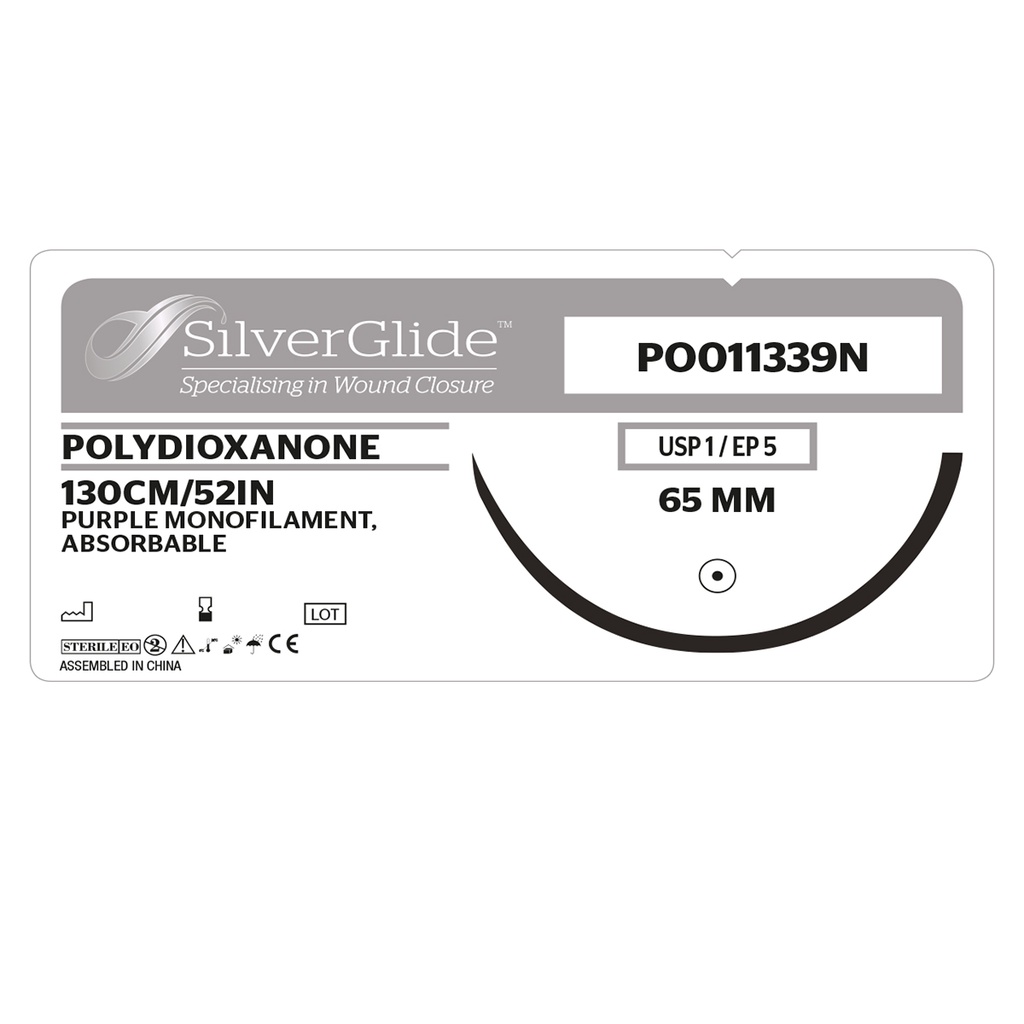 Sutur PO011339N Polydioxanone 12 st.