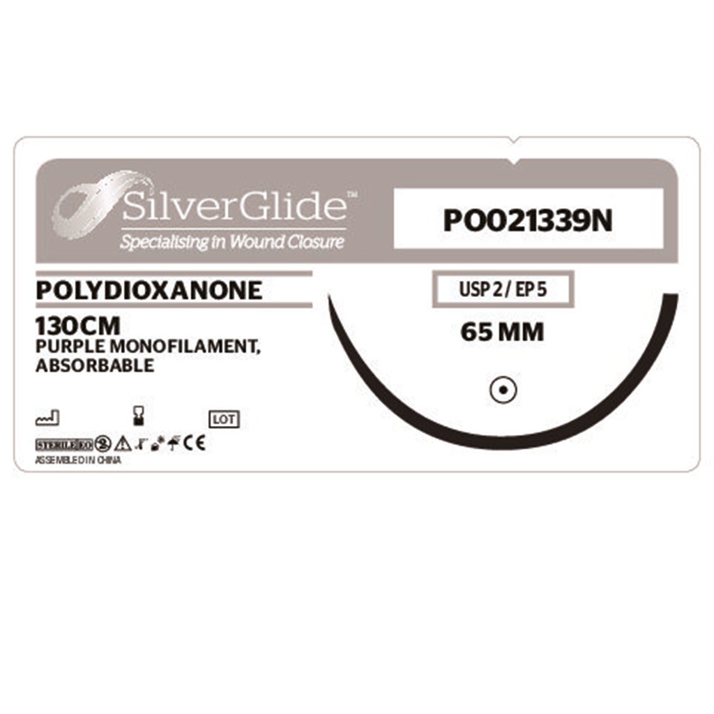 Sutur PO021339N Polydioxanone 12 st.