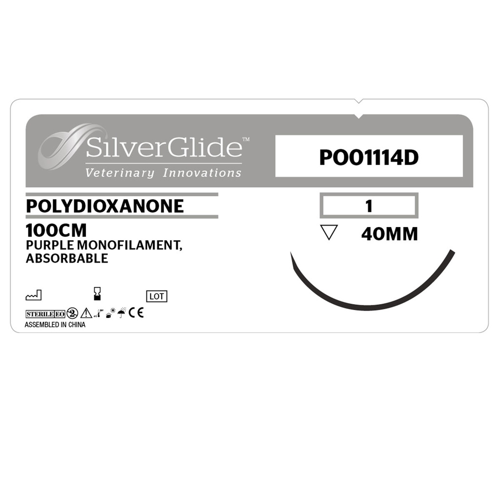 Sutur PO01114D Polydioxanone 36 st.