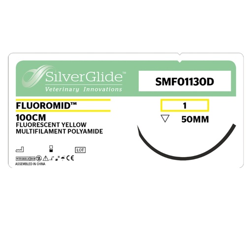 [20222] Sutur SMF01130D Fluorescerende Fluomid 36 st.