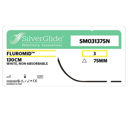 [20230] Sutur SMF031375N Fluorescerende Fluomid 12 st.
