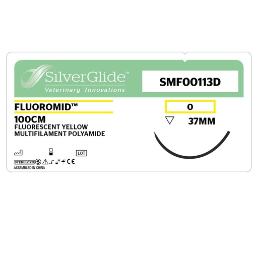 [20221] Sutur SMF00113D Fluorescerende Fluomid 36 st.