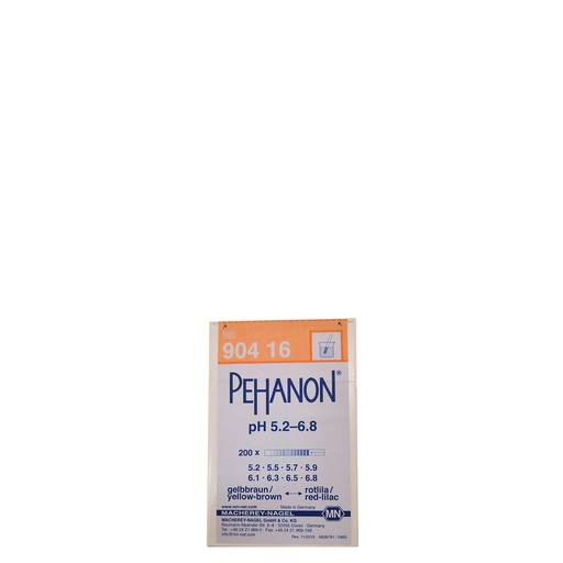[20247] Pehanon pH 5,2 - 6,8 strip - 200 st.