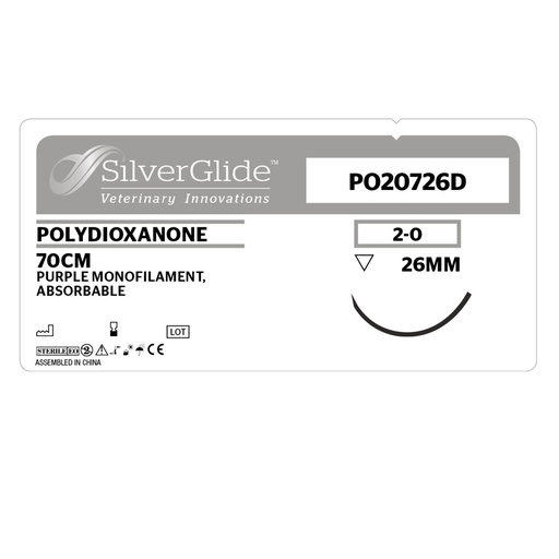 [20261] Sutur PO20726D Polydioxanone 36 st.