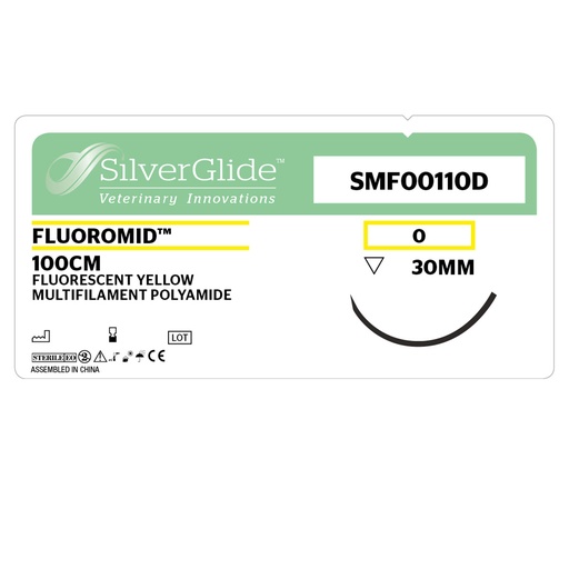 [20280] Sutur SMF00110D Fluorescerende Fluomid 36 st.