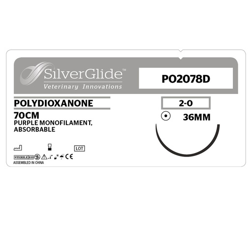 [20288] Sutur PO2078D Polydioxanone 36 st.
