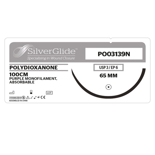 [20293] Sutur PO03139N Polydioxanone 12 st.