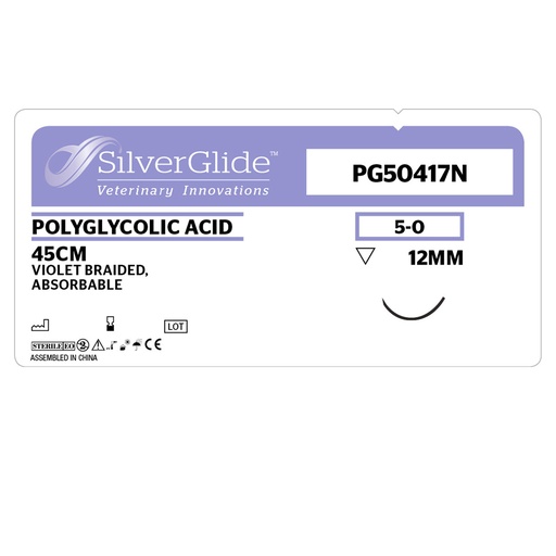 [20313] Sutur PG50417N Polyglycolic Acid 12 st.